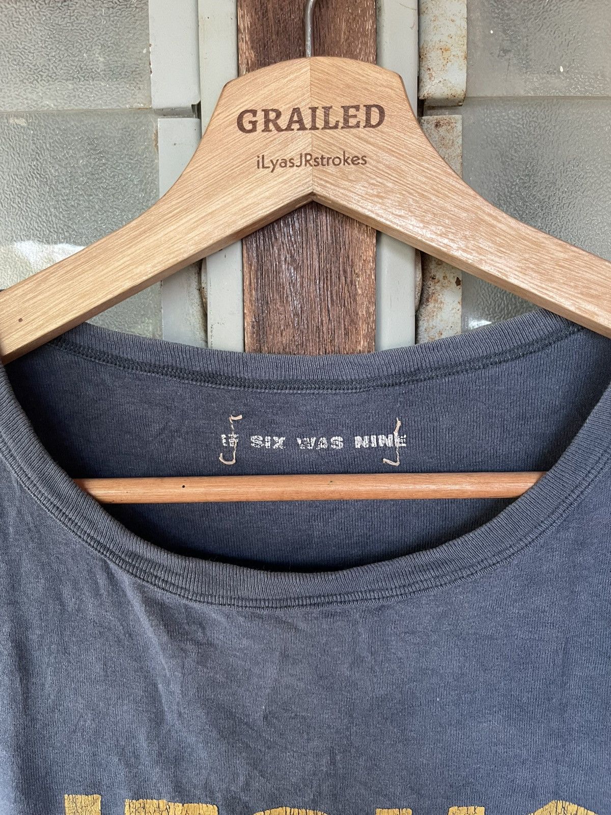 If Six Was Nine "I6W9 NO. JESUS/NS" Sleeveless Tank Top Size US S / EU 44-46 / 1 - 4 Thumbnail