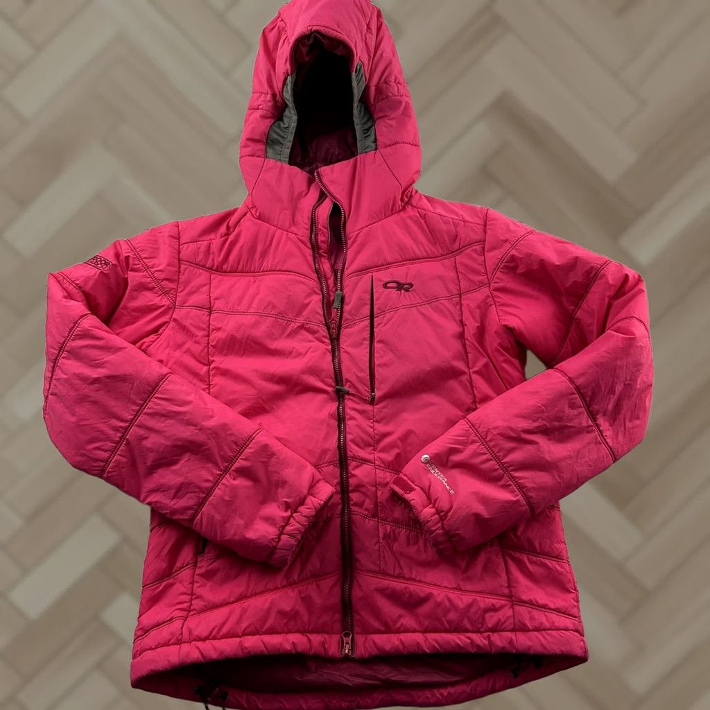 Outdoor Research Outdoor Research Jacket Women's Small Pink Pertex Full Zip Puffer Ski Coat Size S / US 4 / IT 40 - 1 Thumbnail