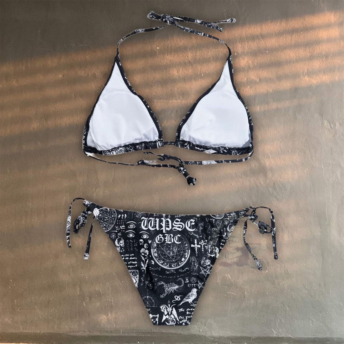 GOTHBOICLIQUE Wicca Phase COPES Eternal Summer Bikini swim suit GBC goth Size L / US 10 / IT 46 - 6 Thumbnail