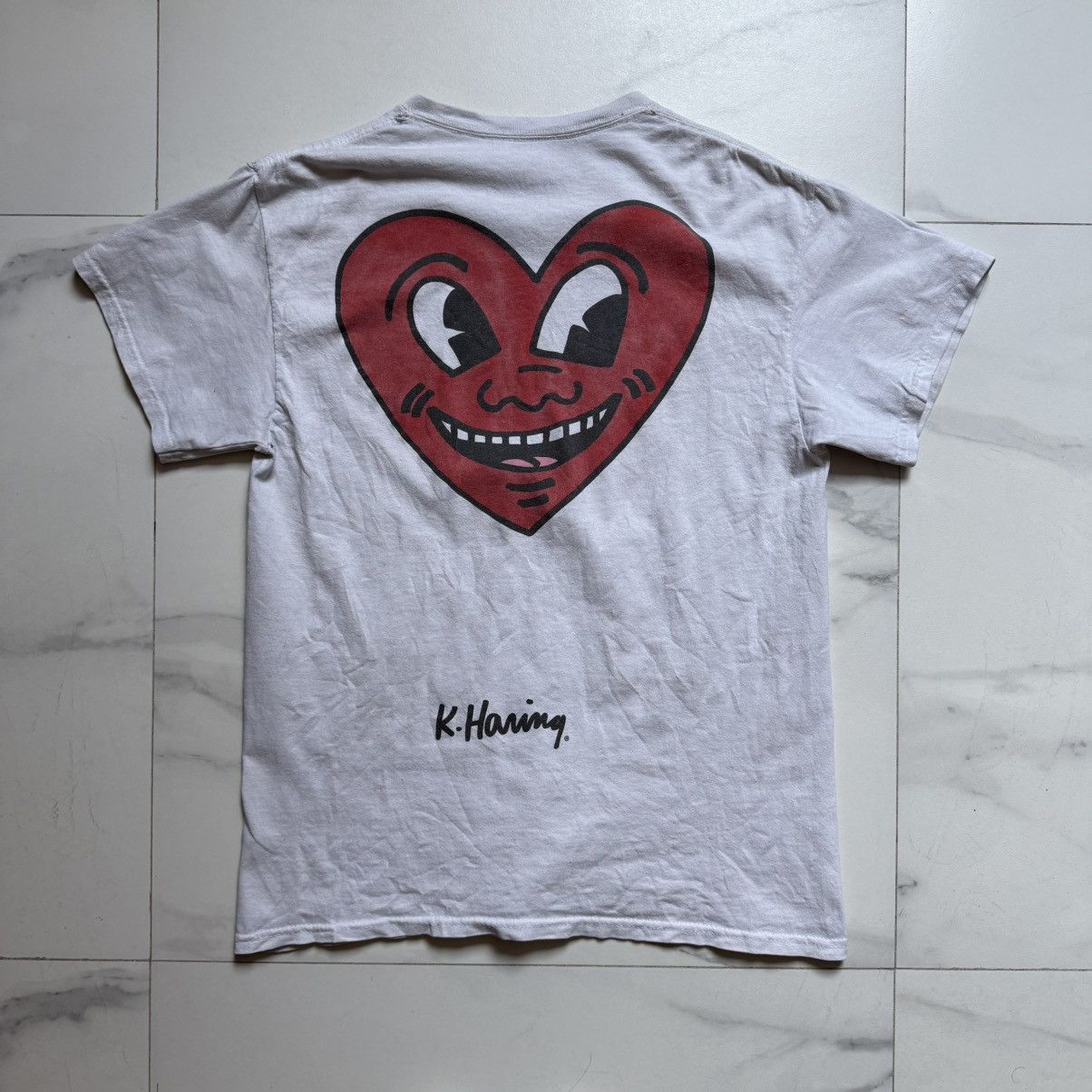 Keith Haring Keith Haring Heart T-Shirt Size US M / EU 48-50 / 2 - 3 Thumbnail