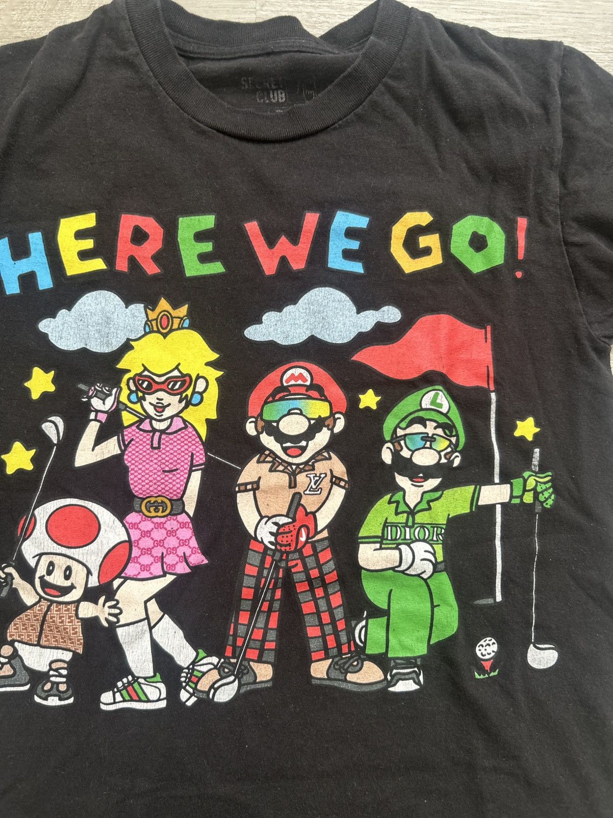 Vintage Secret club mario tee Size US XS / EU 42 / 0 - 2 Thumbnail