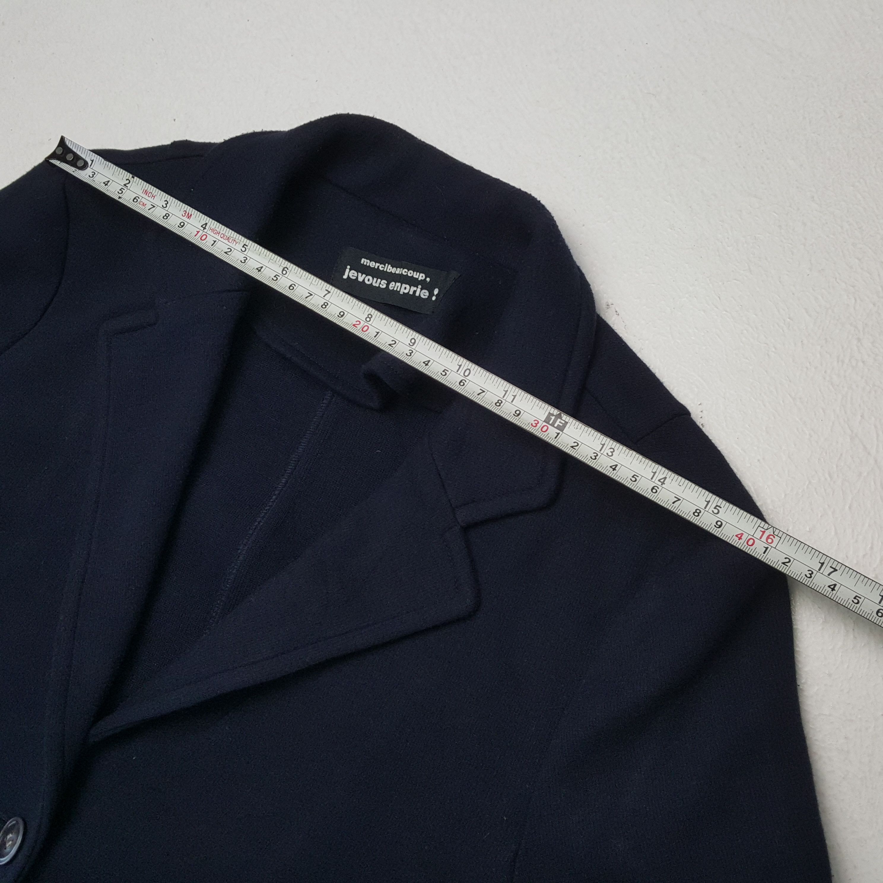 Issey Miyake × Vintage × mercibeaucoup MERCIBEAUCOUP Japanese Designer Brand Issey Miyake Blazer Size S / US 4 / IT 40 - 4 Thumbnail