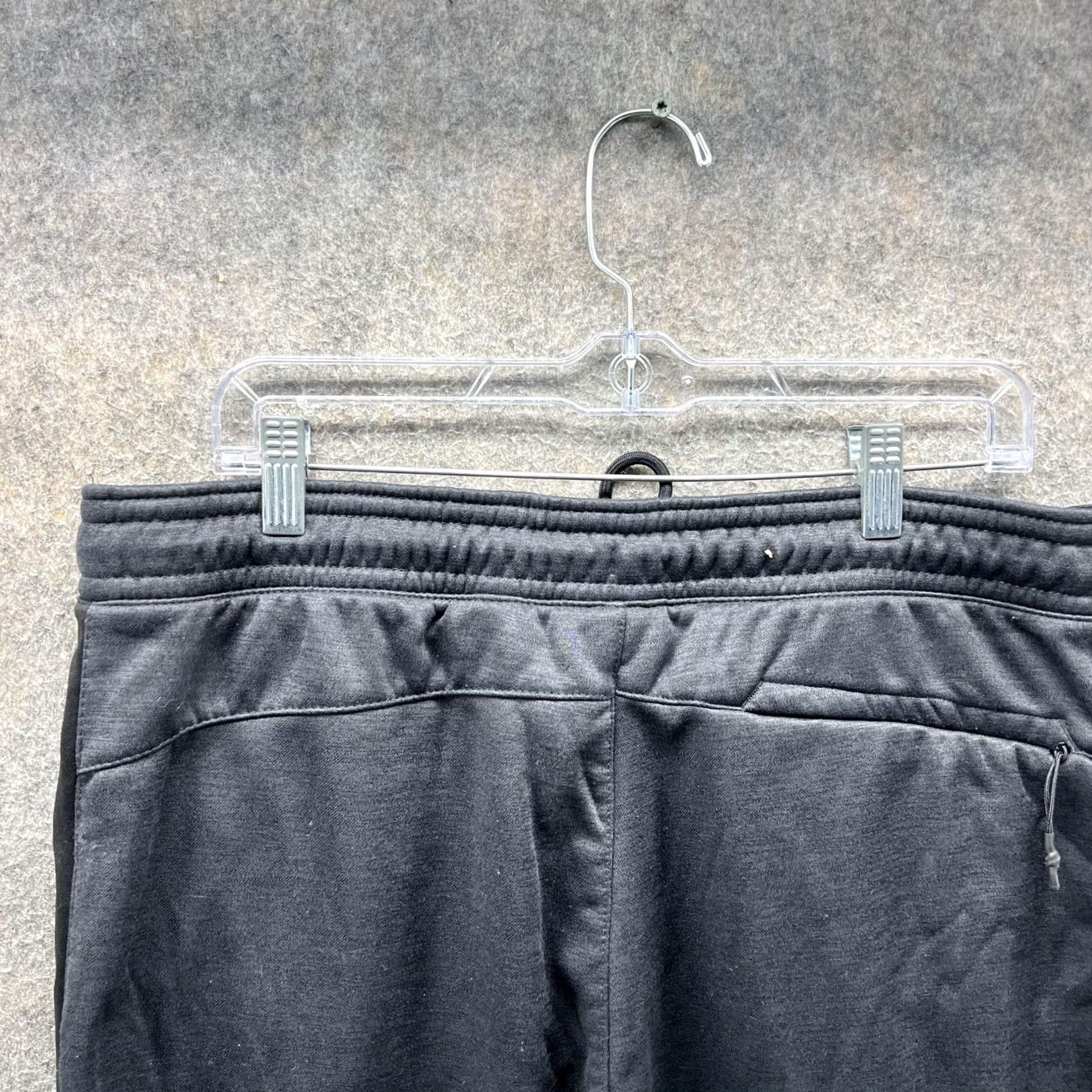 Reebok Reebok Pants Mens XL Black Joggers Fleece Lined Athletic Sweatpants Size US 36 / EU 52 - 7 Thumbnail
