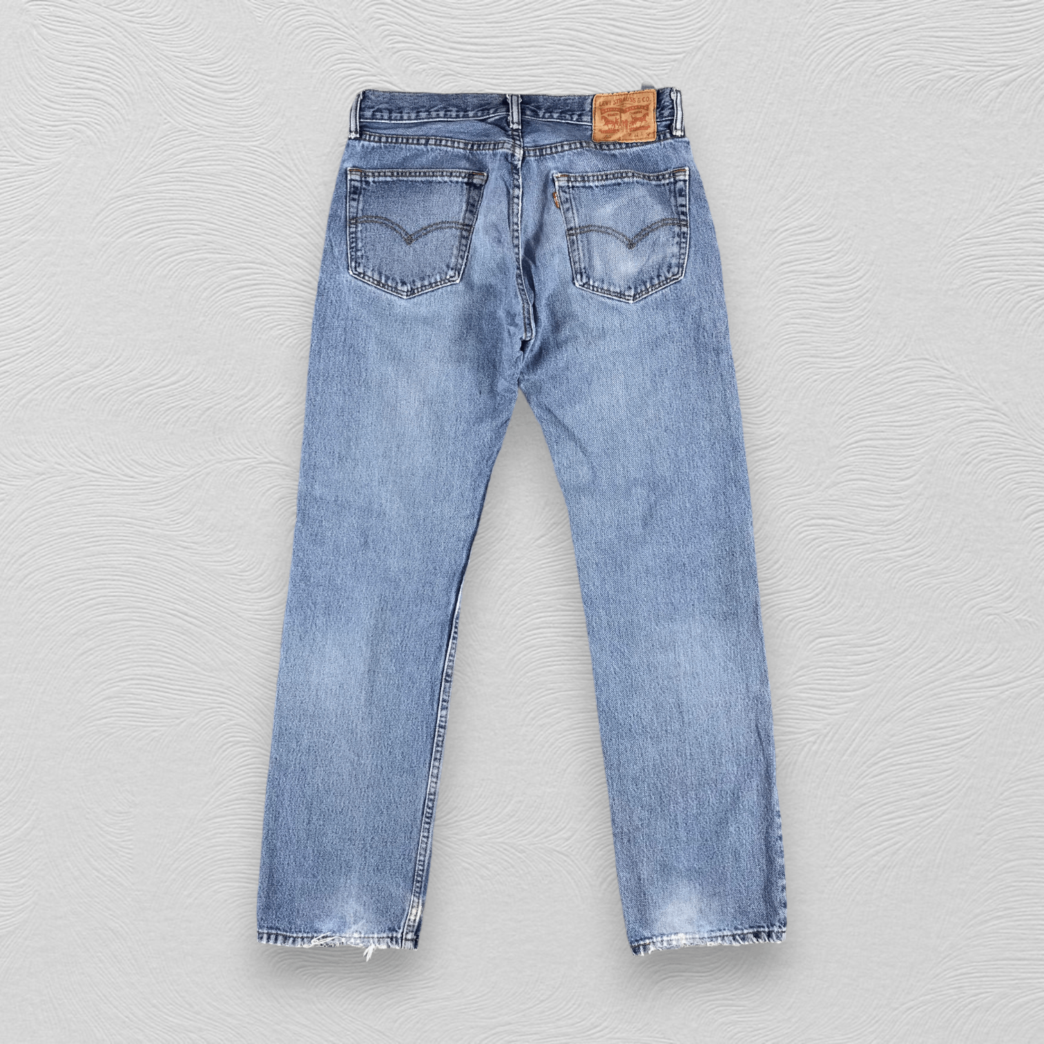 Levi's Vintage Levi's 505 Jeans Distress Medium Wash KJ1005 Size US 31 - 2 Thumbnail