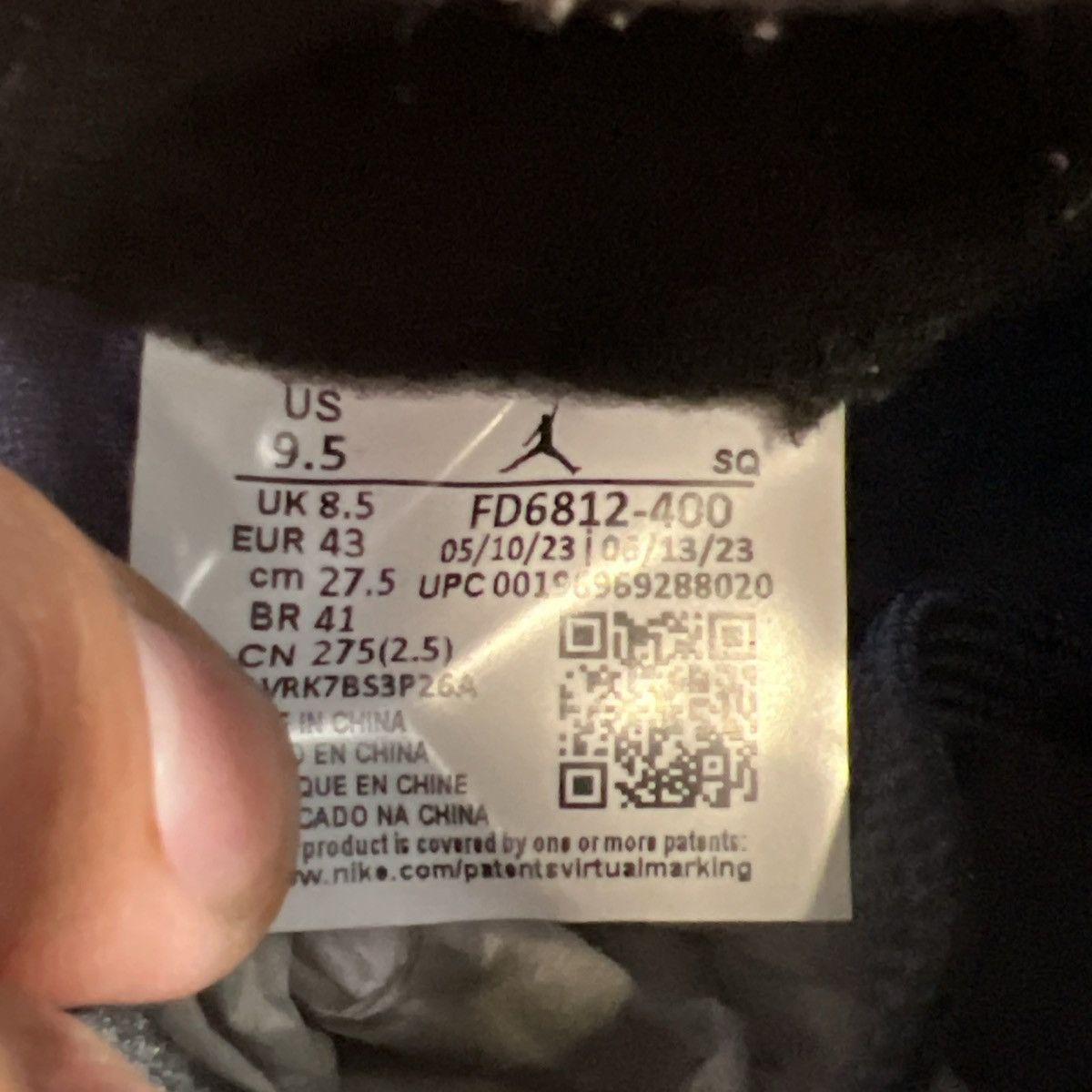 Jordan Brand Air Jordan 5 midnight navy Size US 9.5 / EU 42-43 - 9 Thumbnail