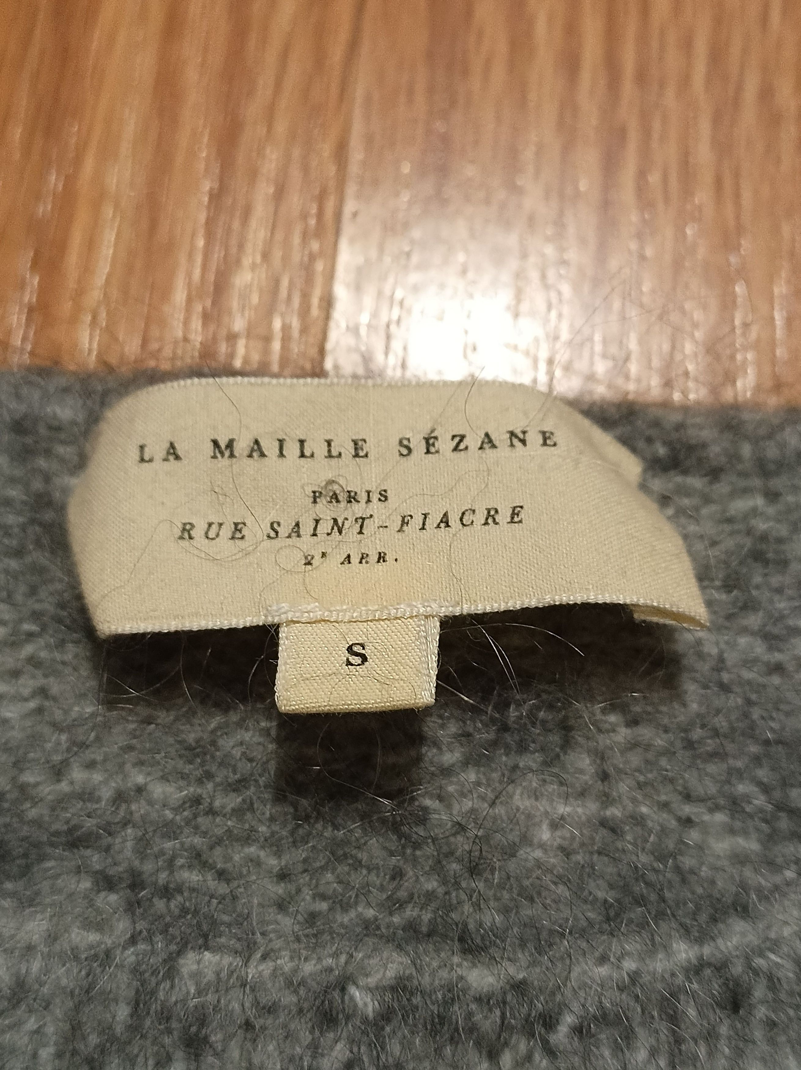 Sezane SEZANE Paul Jumper Grey Wool Mohair Sweater Size S Size S / US 4 / IT 40 - 8 Thumbnail