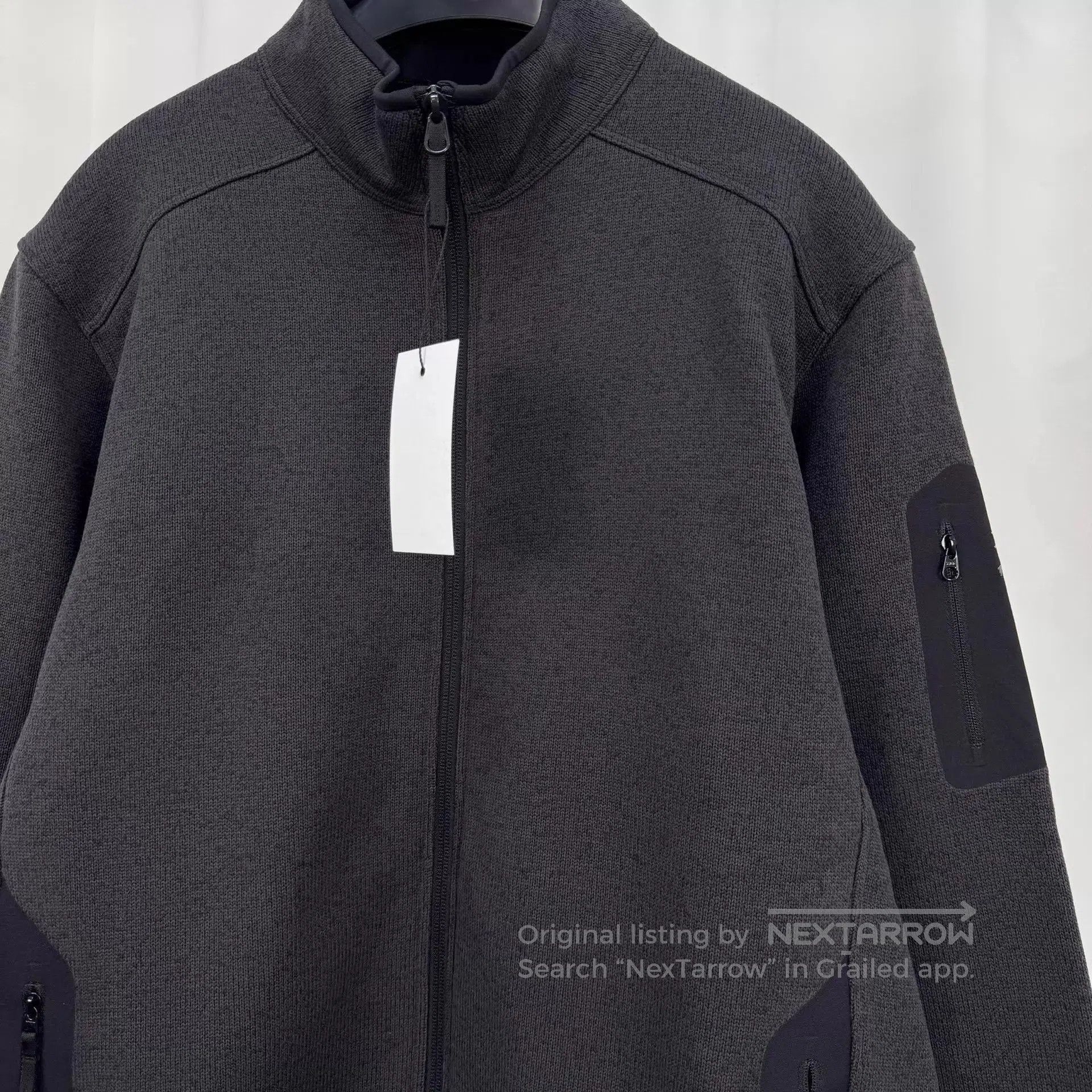 Arc'teryx Black Zip-Up Light Jacket Size L. Size US L / EU 52-54 / 3 - 3 Thumbnail