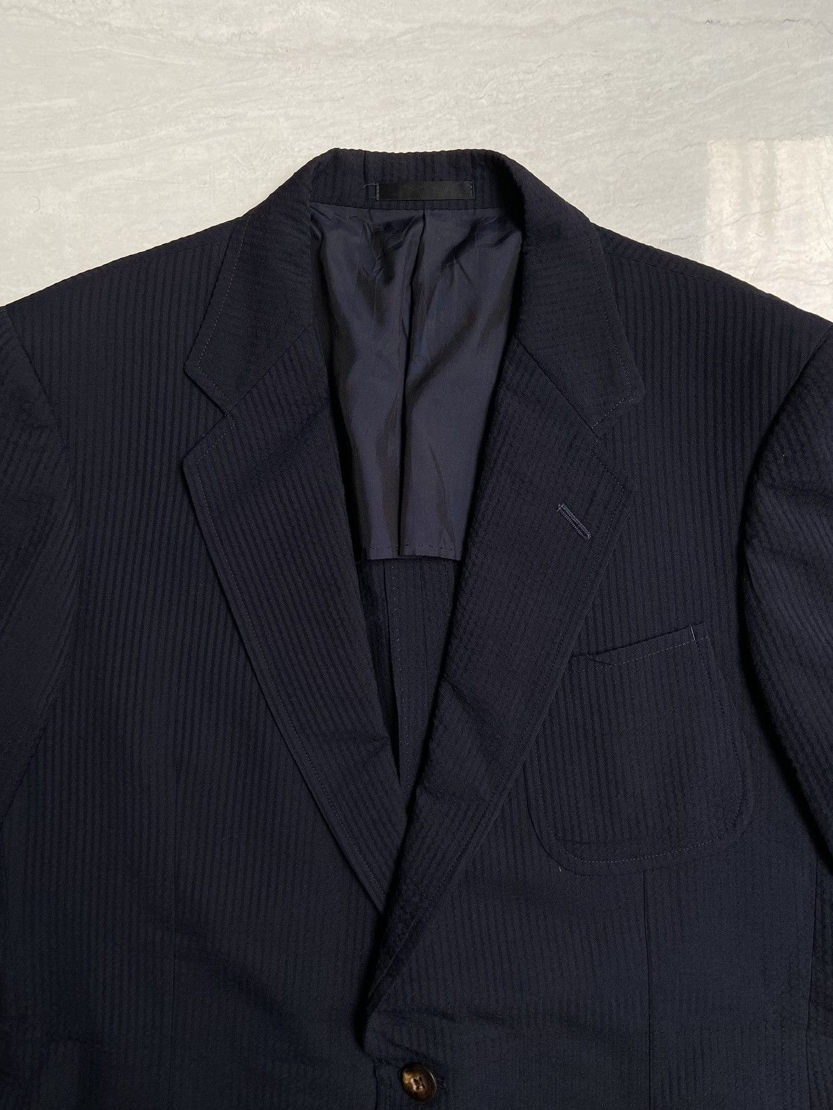 Burberry BURBERRYS Navy Suit Size 52L - 3 Thumbnail
