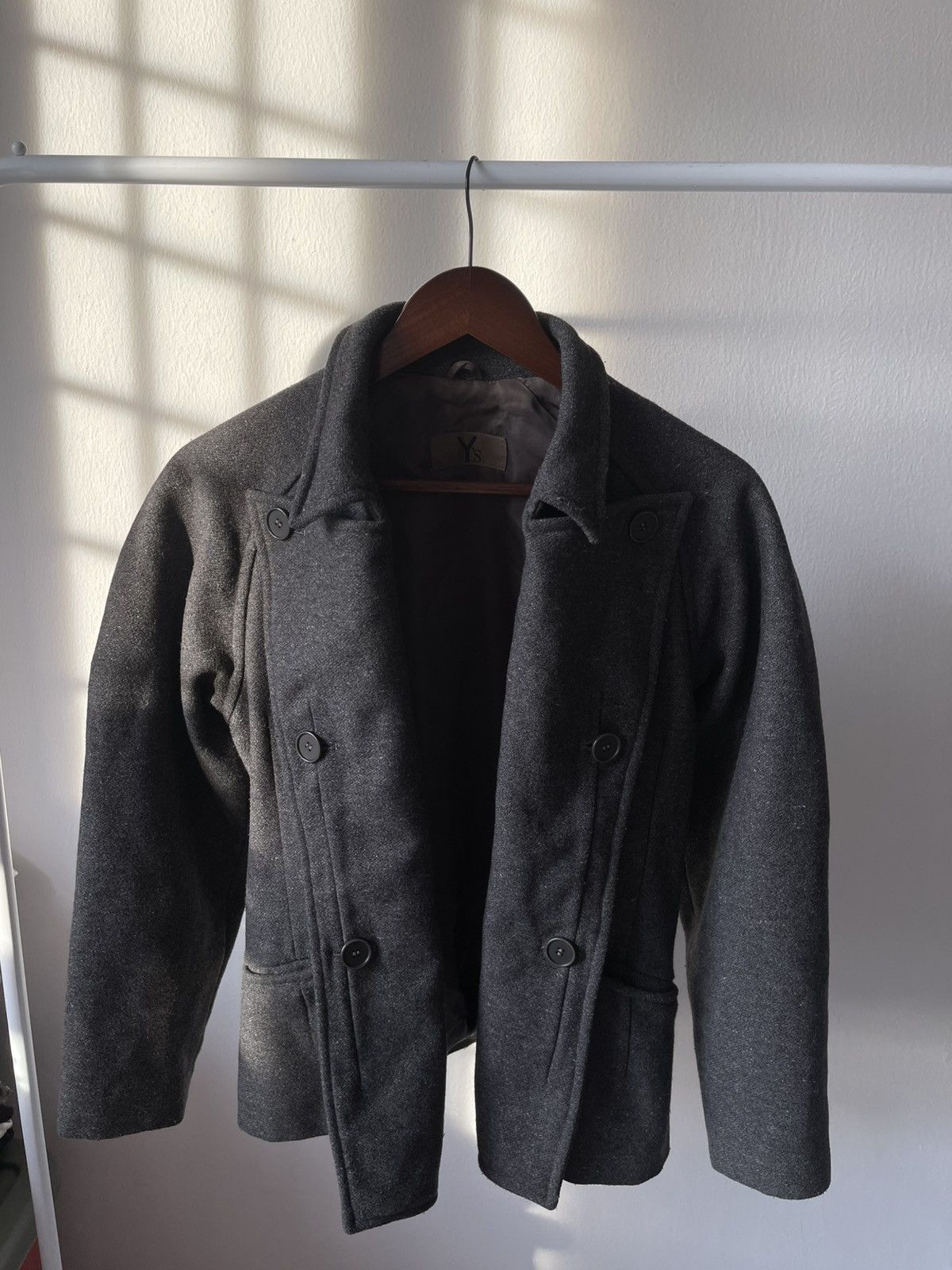 Yohji Yamamoto Rare 80s Yohji Yamamoto Asymmetrical Jacket Size US S / EU 44-46 / 1 - 13 Thumbnail