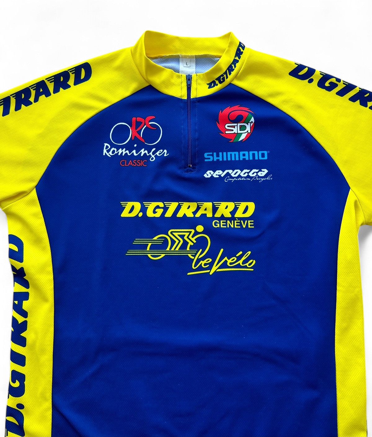 Peak Performance × Vintage SIDI Shimano D. Girard Cycling Shirt Jersey Size L Size US L / EU 52-54 / 3 - 3 Thumbnail