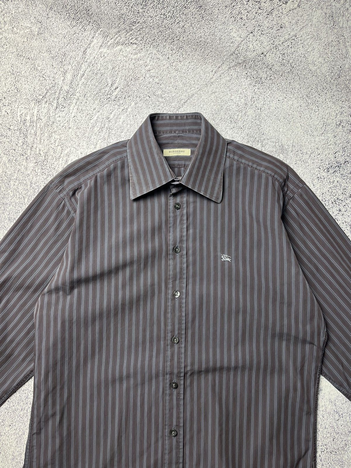 Burberry Burberry Nova Check Long Sleeve Shirt Luxury Size US M / EU 48-50 / 2 - 7 Thumbnail