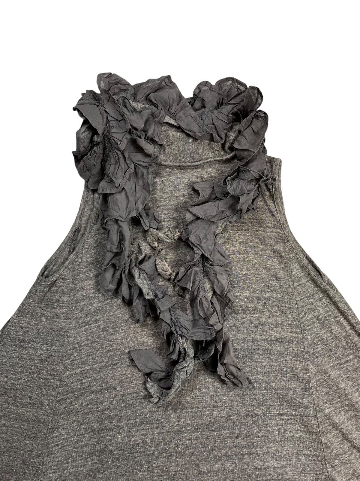 20471120 2000s Gomme - Ruffle Dress Size M / US 6-8 / IT 42-44 - 8 Thumbnail