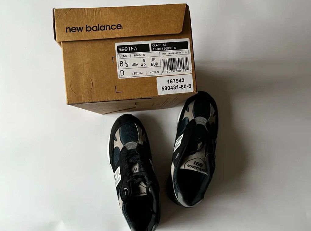 New Balance New Balance M991FA Size US 8.5 / EU 41-42 - 1 Thumbnail