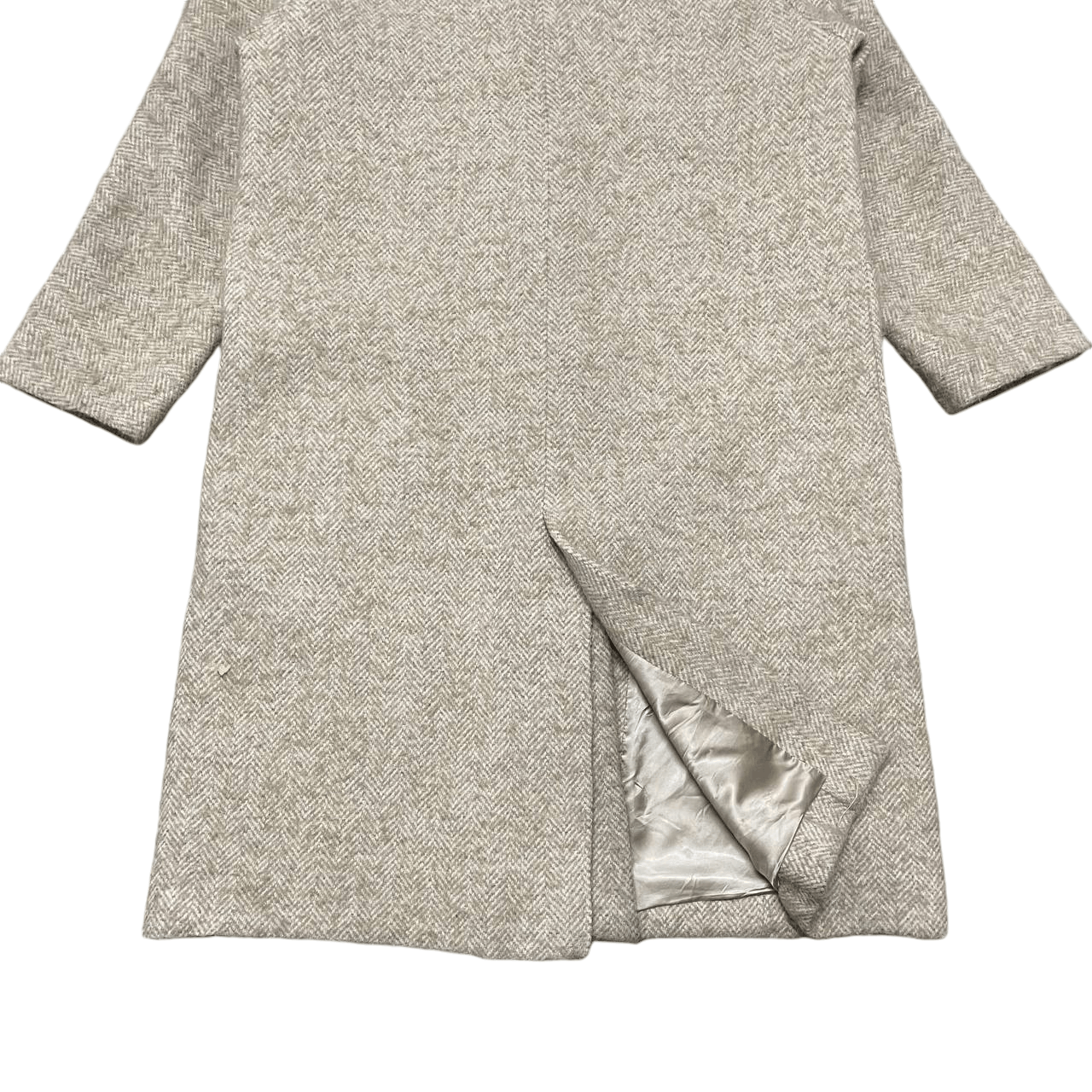 Yohji Yamamoto Vintage Ined Yohji Yamamoto Wool Hooded Long Coat Size US M / EU 48-50 / 2 - 14 Thumbnail