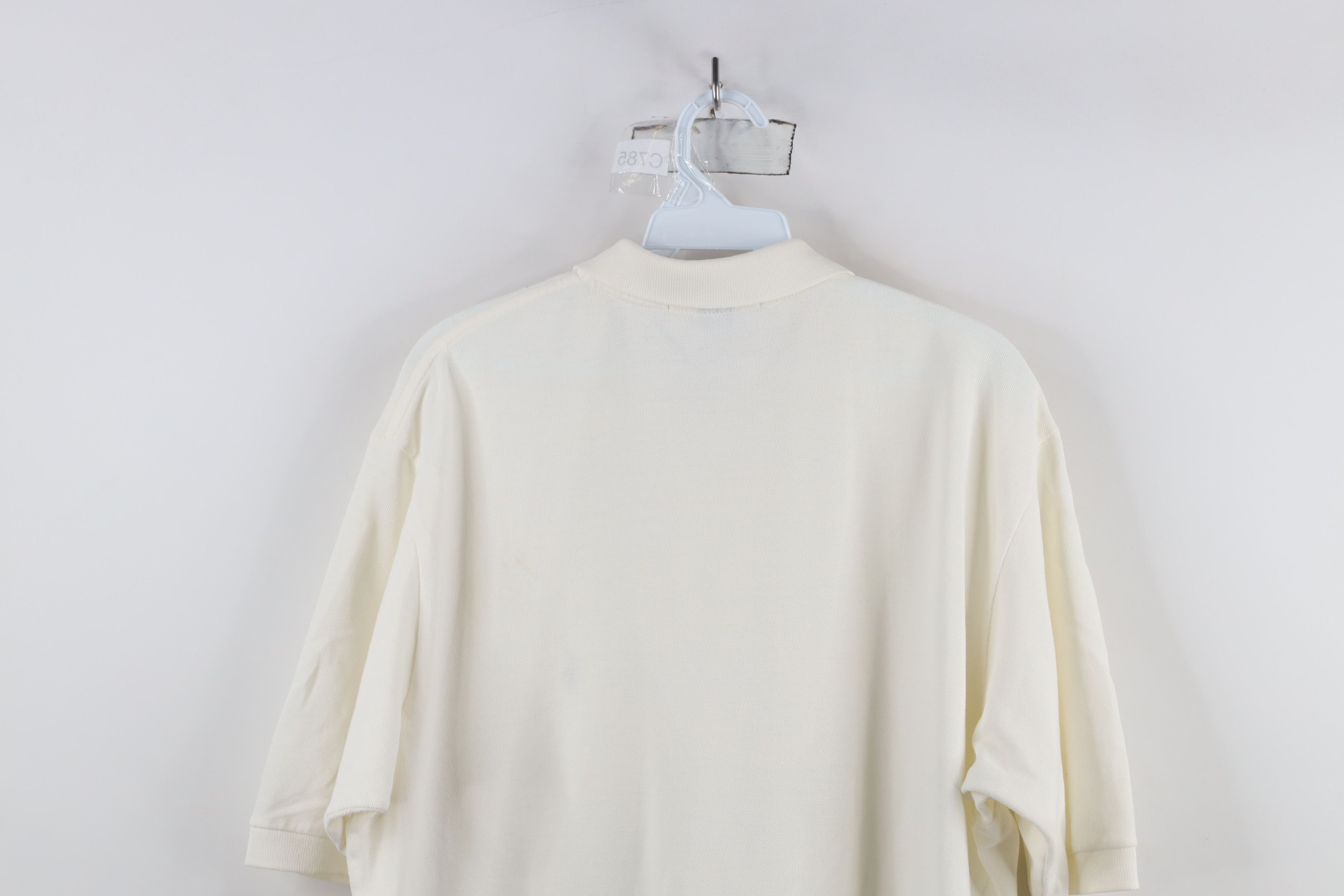 Ralph Lauren × Vintage Vintage 90s Ralph Lauren Collared Golf Polo Shirt White Size US XL / EU 56 / 4 - 11 Thumbnail