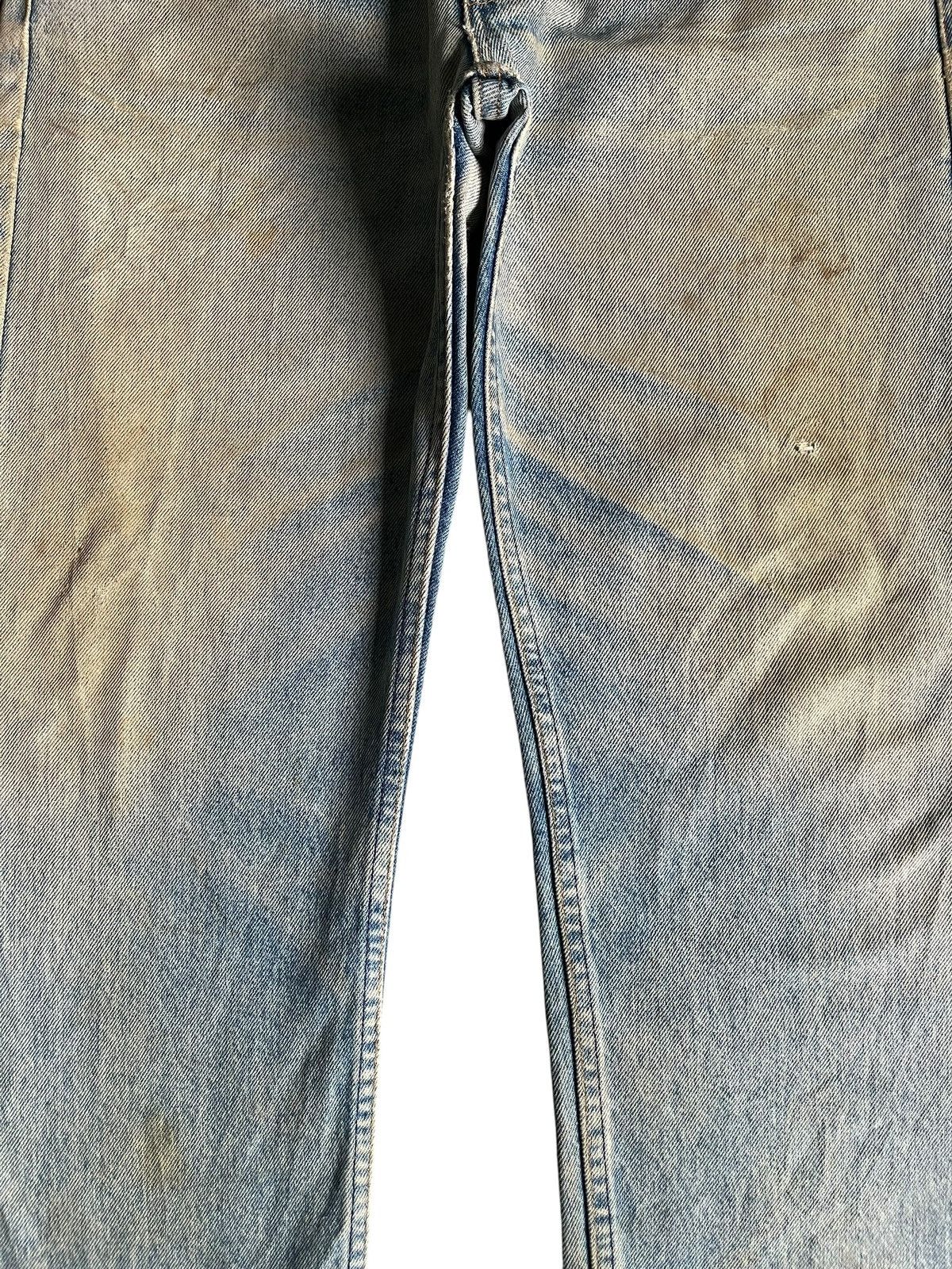 Levi's Vintage 90s Levis 505 Mud Wash Distress Loose Jeans Size US 33 - 3 Thumbnail