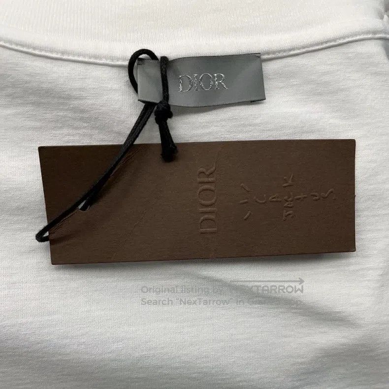 Dior Dior Contrast pattern white short sleeves Size US L / EU 52-54 / 3 - 5 Thumbnail