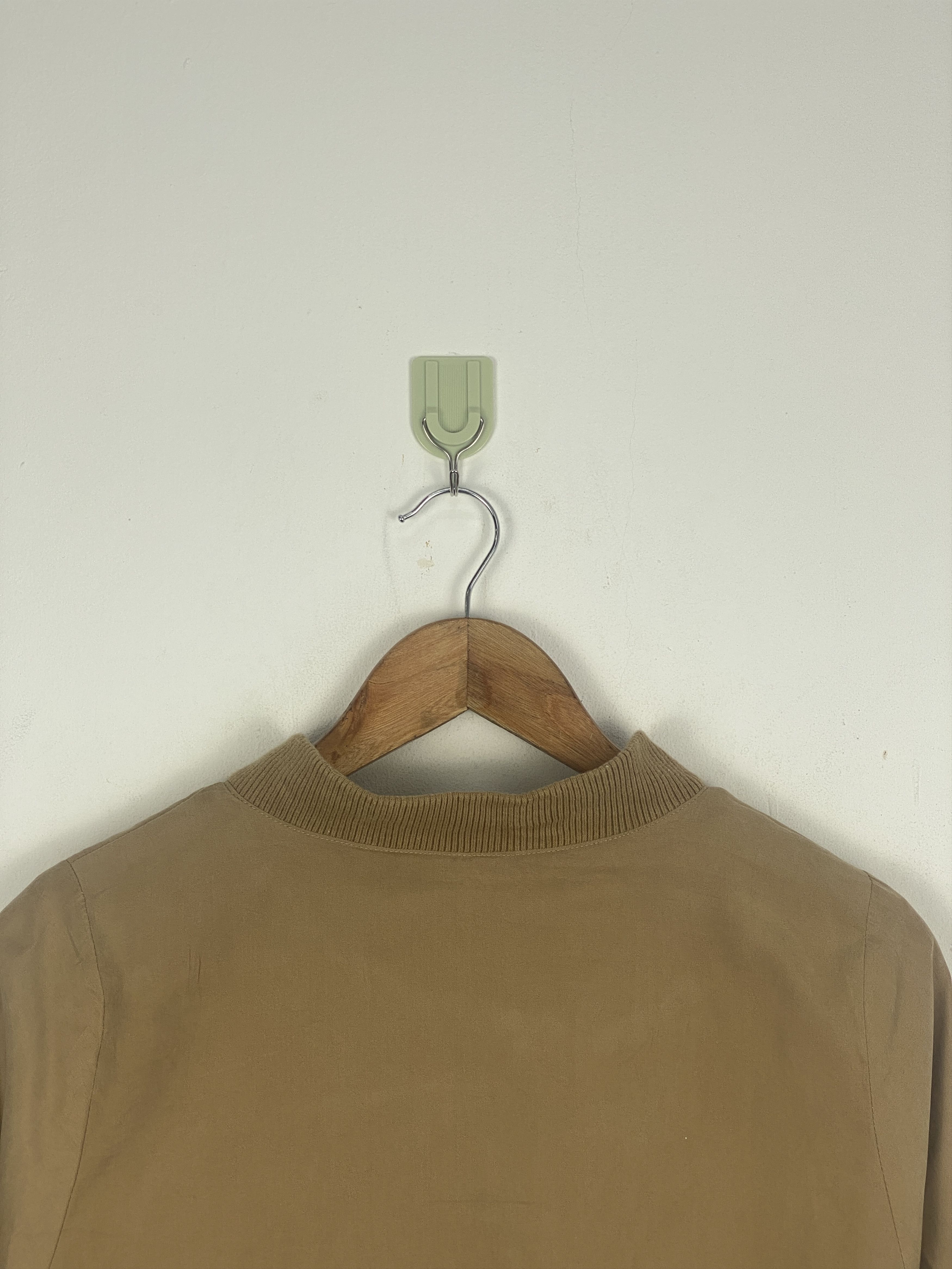Olive Vintage Olive Reversible Button Up Bomber Varsity Jacket Size US M / EU 48-50 / 2 - 9 Thumbnail