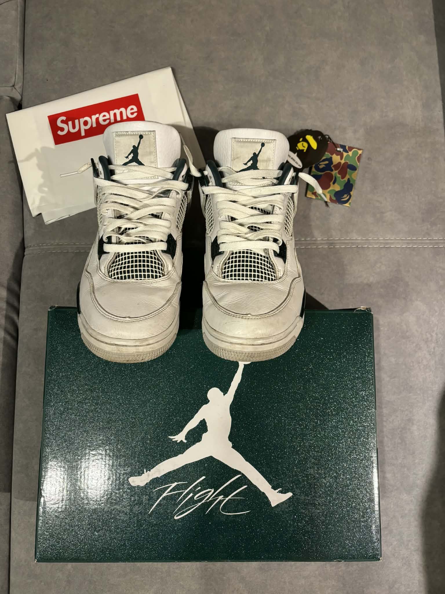 Jordan Brand Jordan 4 Oxidized Green Size US 12.5 / EU 45-46 - 2 Thumbnail