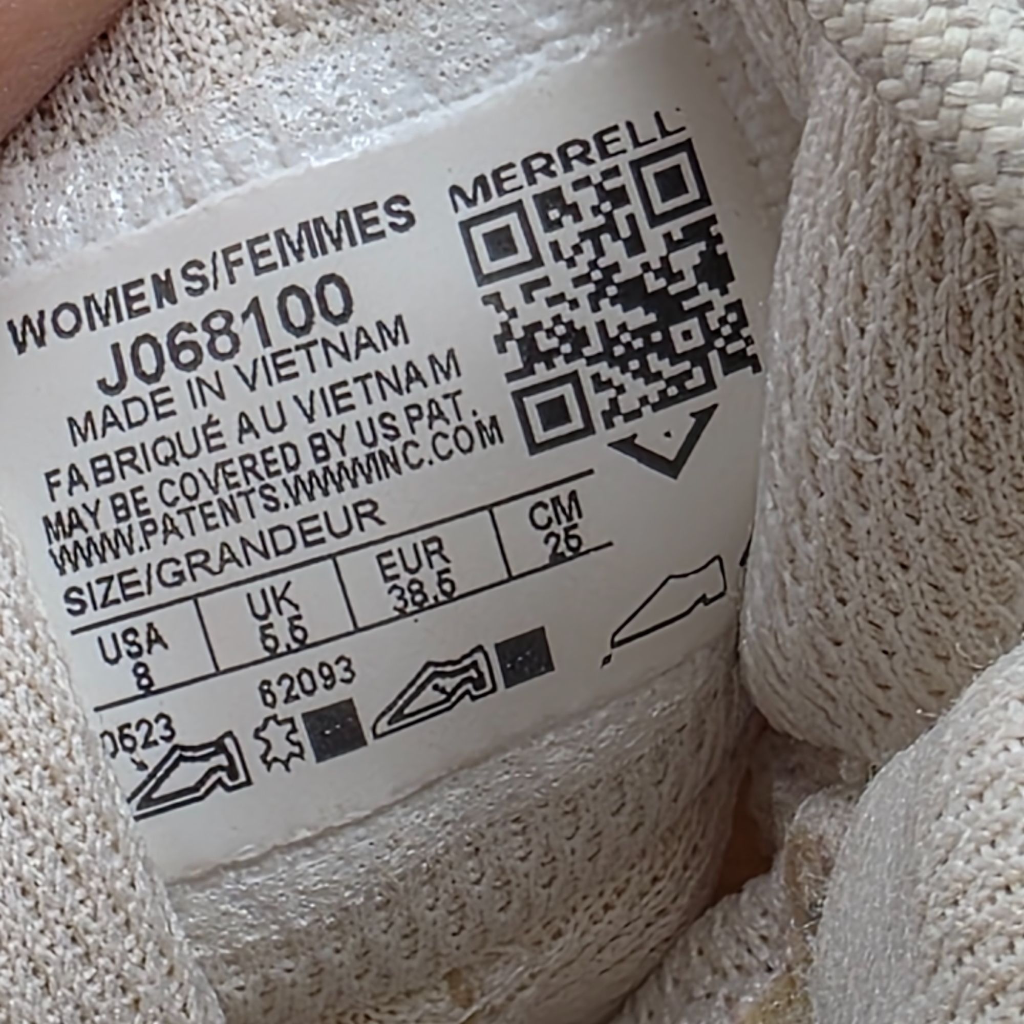 Merrell Merrell Wildwood Womens Size 8 Beige Mid Hiking Boots Waterp Size US 8 / IT 38 - 6 Thumbnail