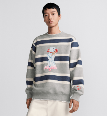 Dior o1w1db10625 Sweater in Multicolor Size US L / EU 52-54 / 3 - 4 Thumbnail