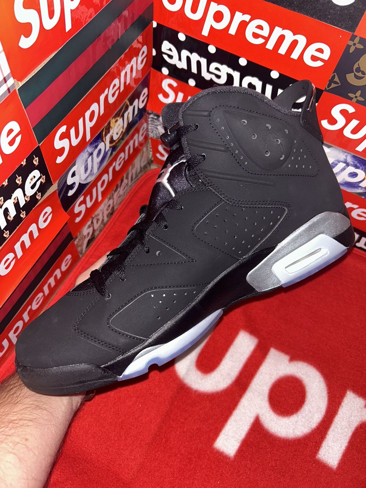 Jordan Brand Jordan 6 Retro Chrome Metallic Silver DX2836-001 size 13 Size US 13 / EU 46 - 9 Thumbnail