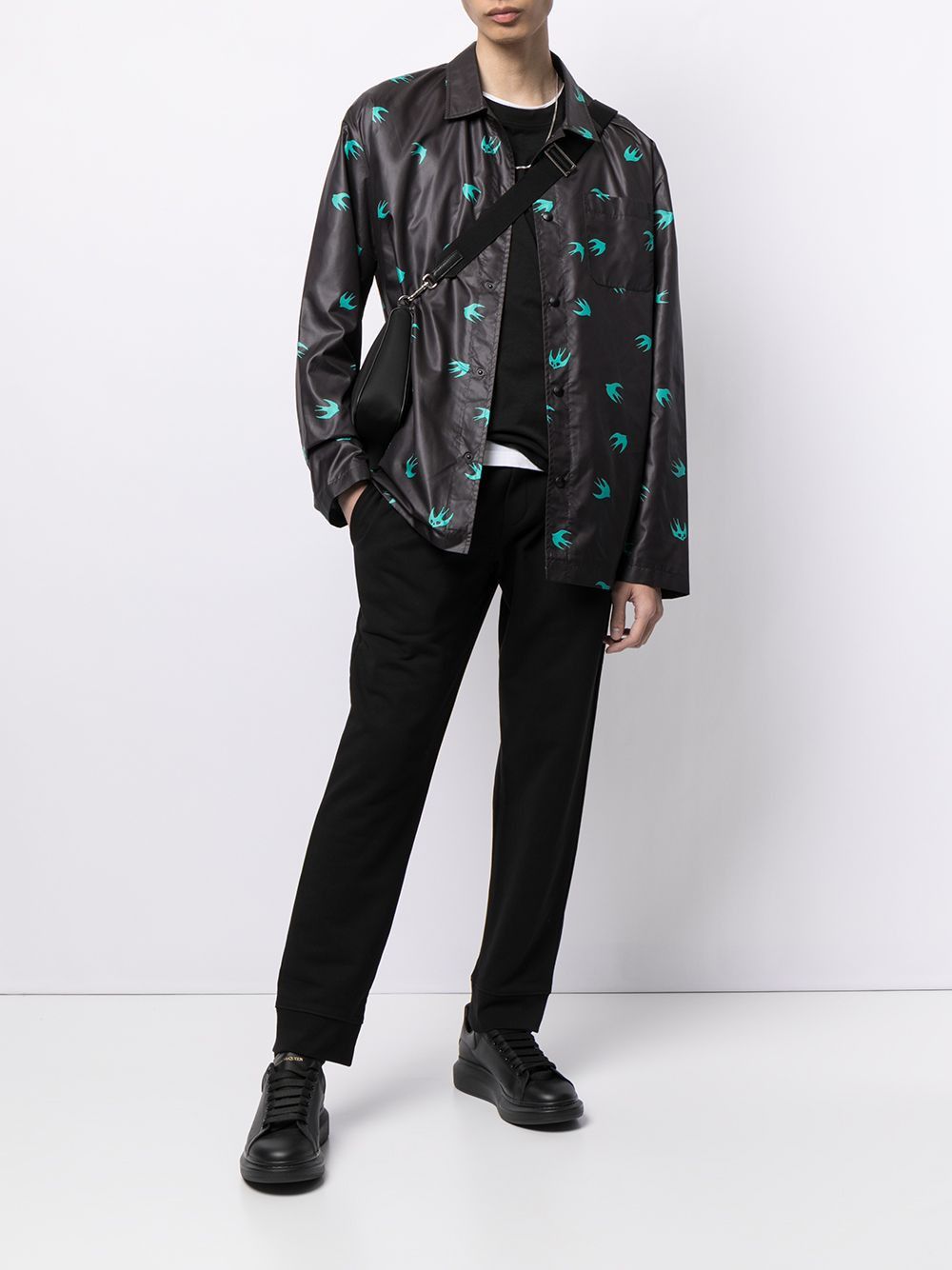 Alexander McQueen McQ Alexander McQueen Black Swallow Lewis Jacket Size US S / EU 44-46 / 1 - 5 Thumbnail