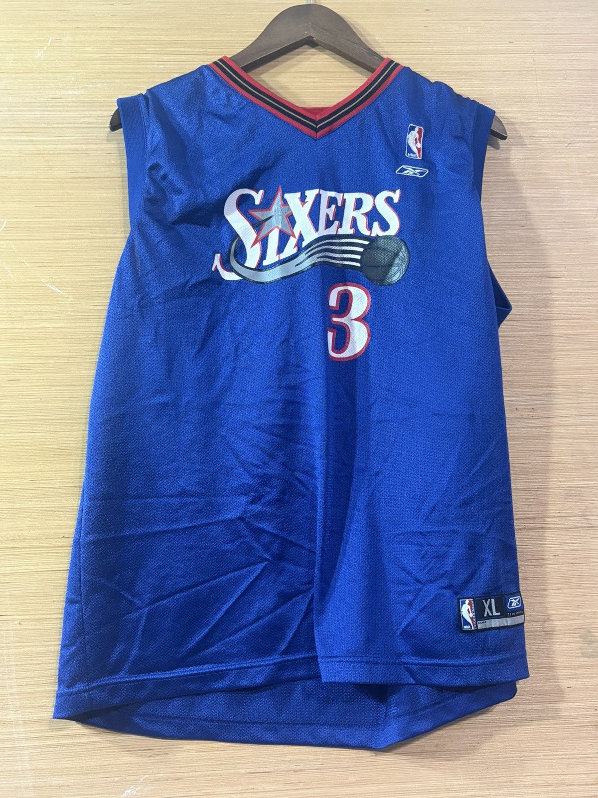 Reebok iverson jersey fire🔥 Size US XL / EU 56 / 4 - 1 Thumbnail