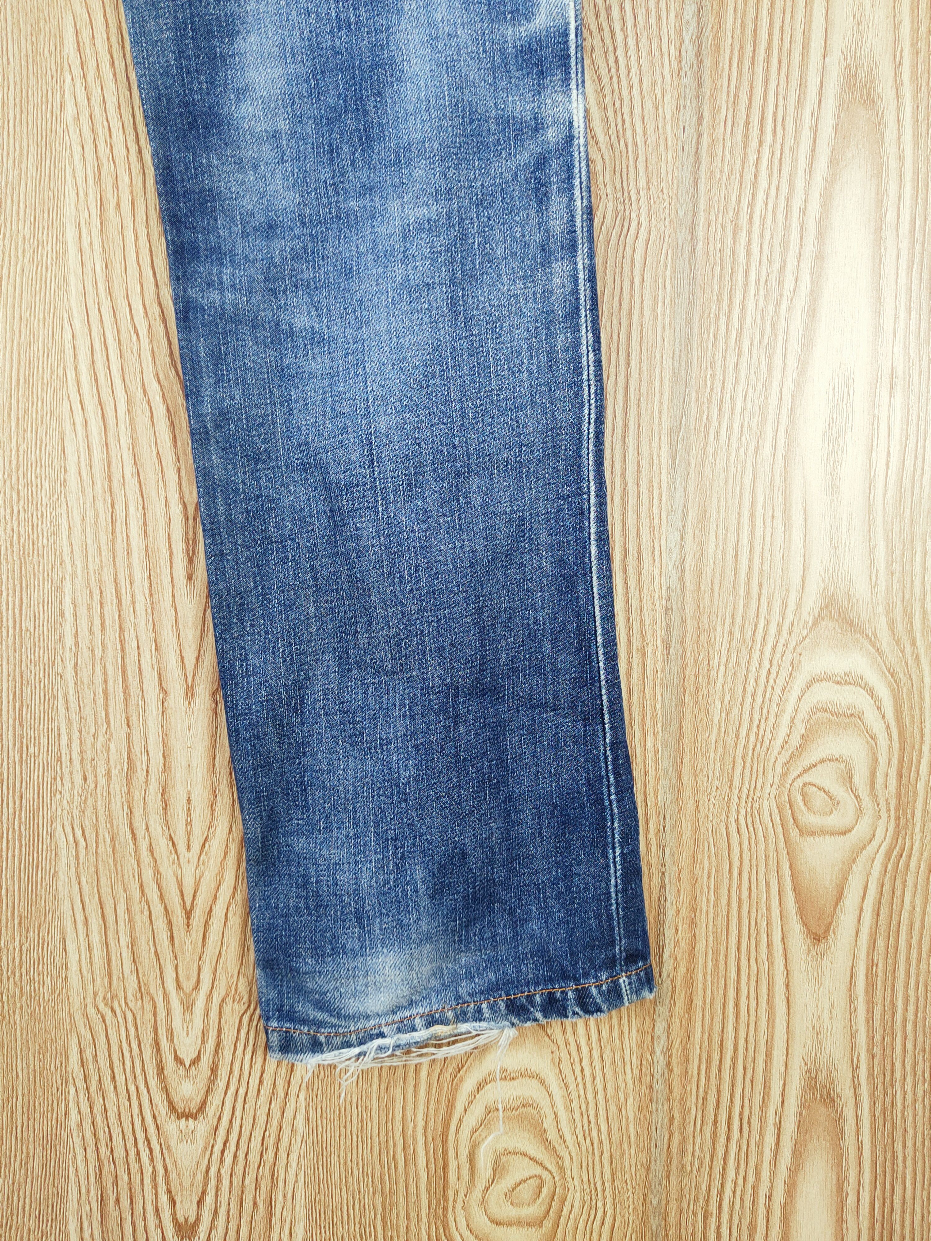 Edwin Edwin Blue Distressed Ripped Denim Jeans #W230 Size US 26 / EU 42 - 14 Thumbnail