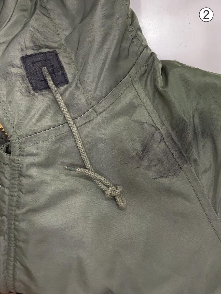 Avirex Avirex N-3B Action Type-A Plain Nylon Flight Jacket Khaki Size US XL / EU 56 / 4 - 7 Thumbnail