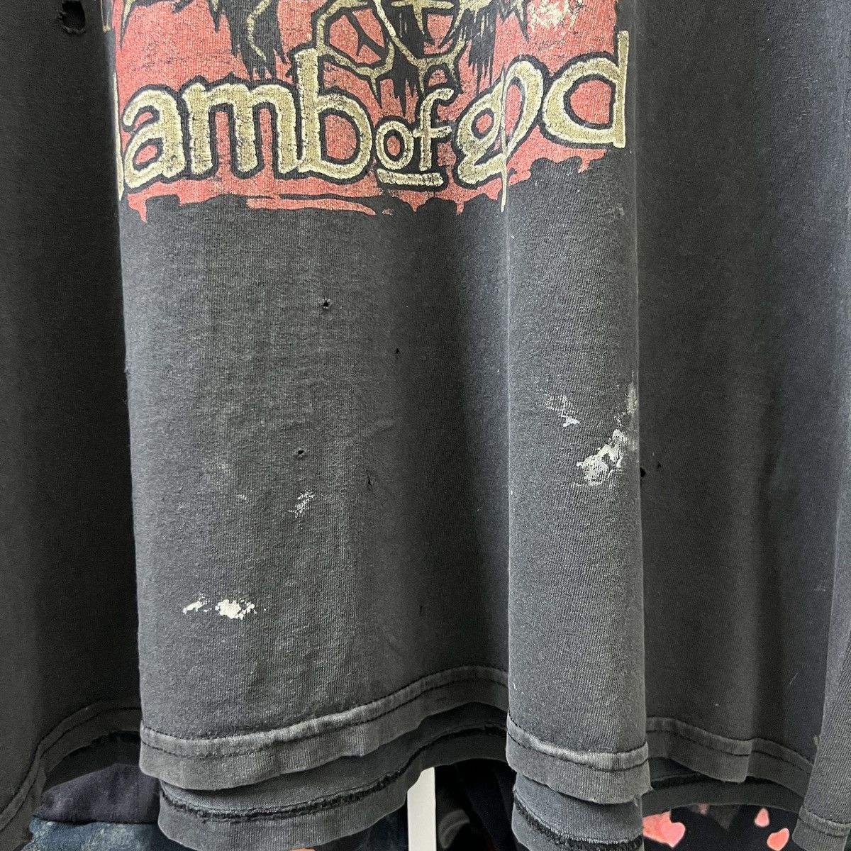Band Tees VTG RARE TRIPLE XLARGE LAMB OF GOD Size US XXL / EU 58 / 5 - 6 Thumbnail