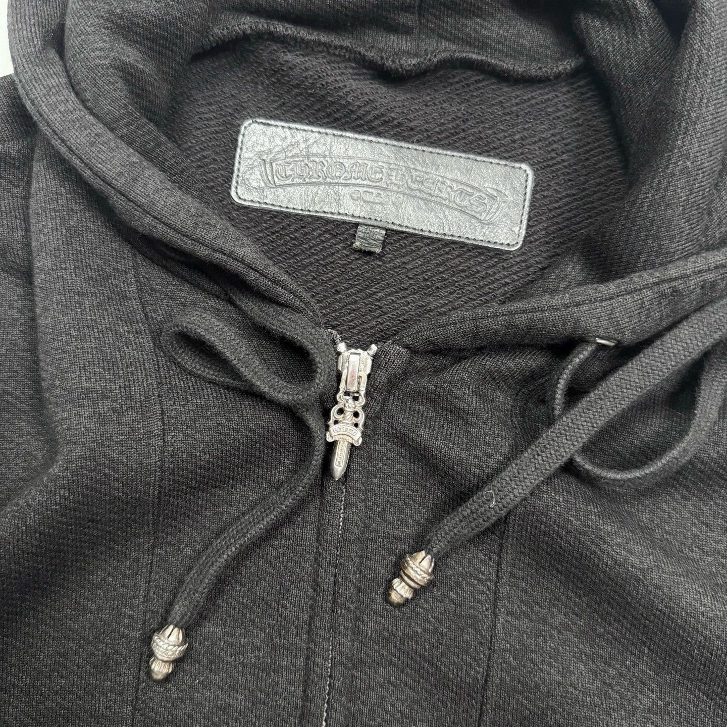 Chrome Hearts chrome hearts black zip-up hoodie Size US M / EU 48-50 / 2 - 6 Thumbnail