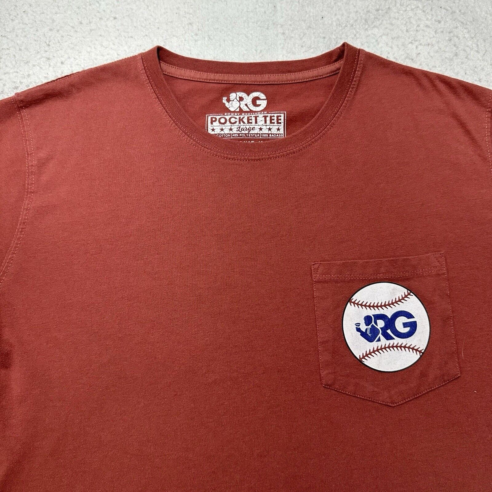 Other Rowdy Gentleman Large George W. Bush Baseball Card T Shirt Size US L / EU 52-54 / 3 - 5 Thumbnail