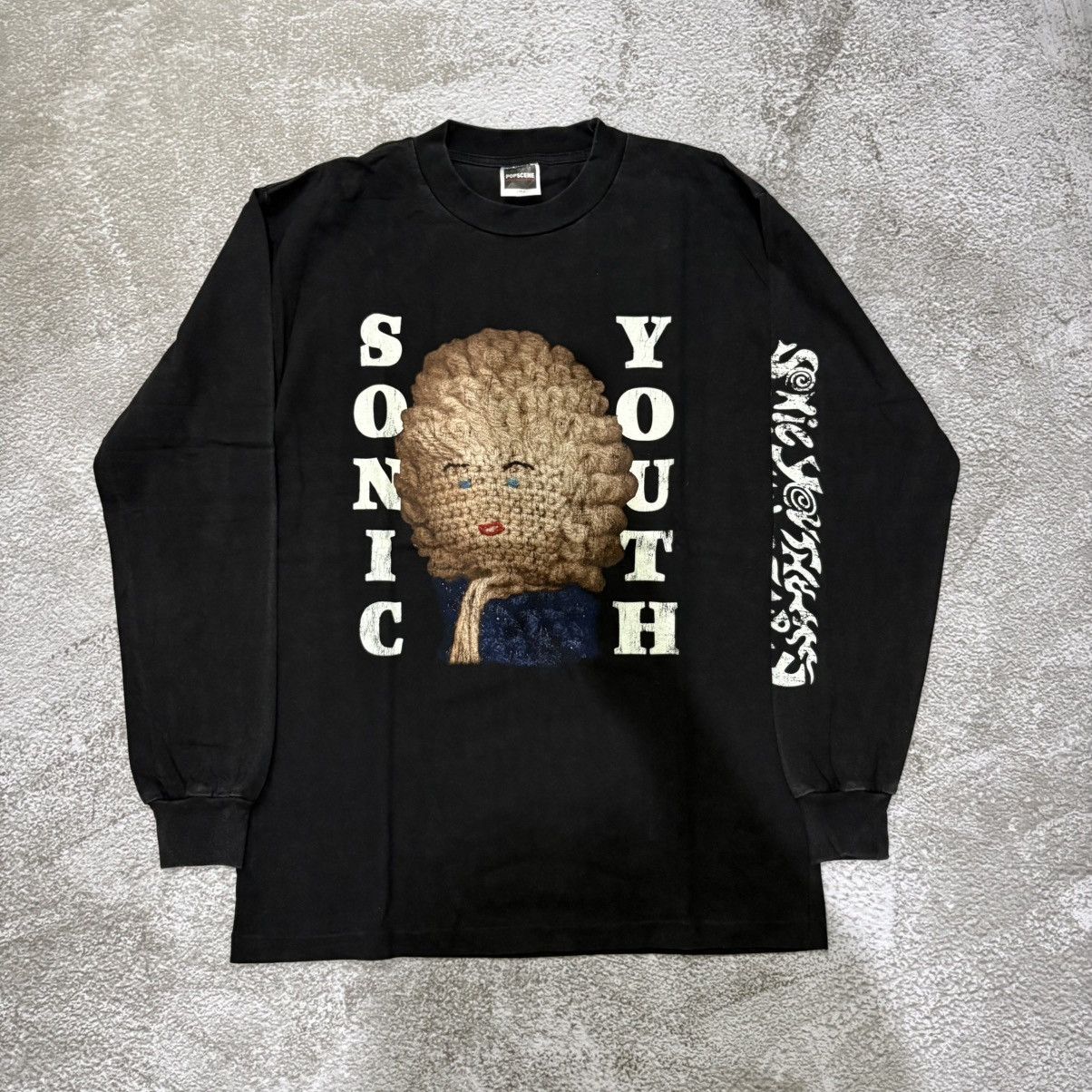 Japanese Brand Sonic Youth Tshirt (Faded Black) Size US L / EU 52-54 / 3 - 1 Thumbnail