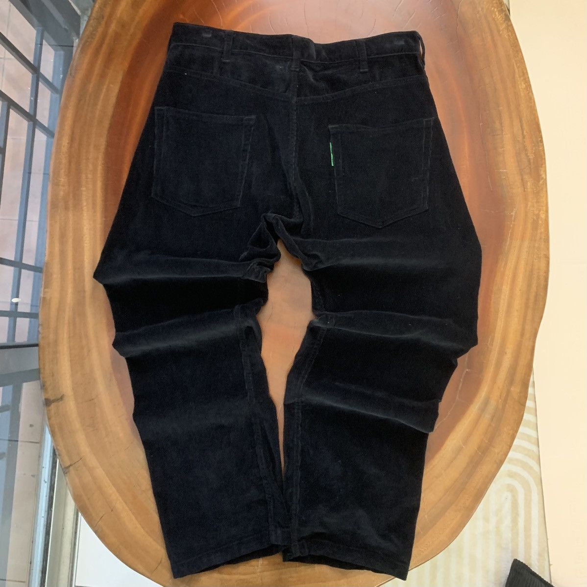 GOODENOUGH Good Enough GDEH Black Corduroy Pants Size US 33 - 2 Thumbnail