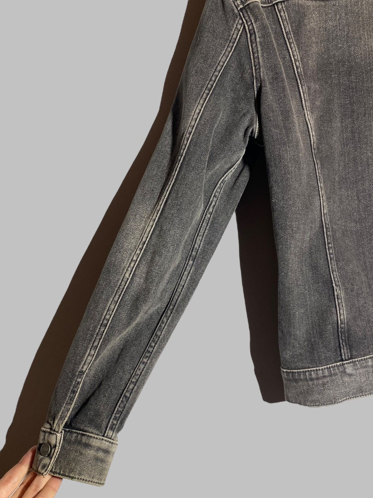 Allsaints All Saints Creagan Denim Jacket Suede Collar Size US S / EU 44-46 / 1 - 17 Thumbnail