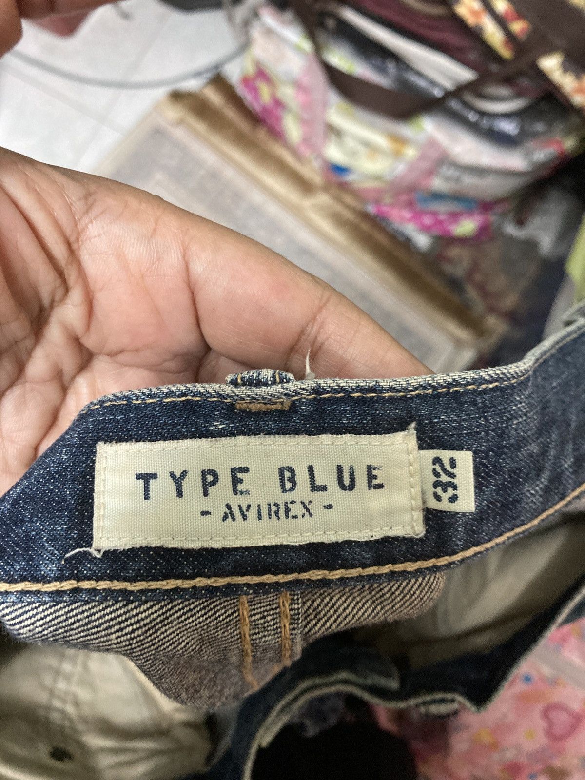 Japanese Brand Avirex type blue pw prisoner of war jean Size US 32 / EU 48 - 14 Thumbnail