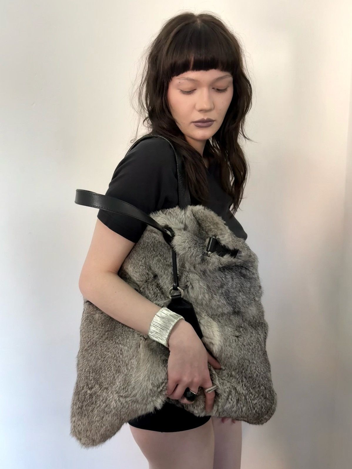 Dolce & Gabbana Dolce Gabbana rabbit fur bag Size ONE SIZE - 2 Thumbnail