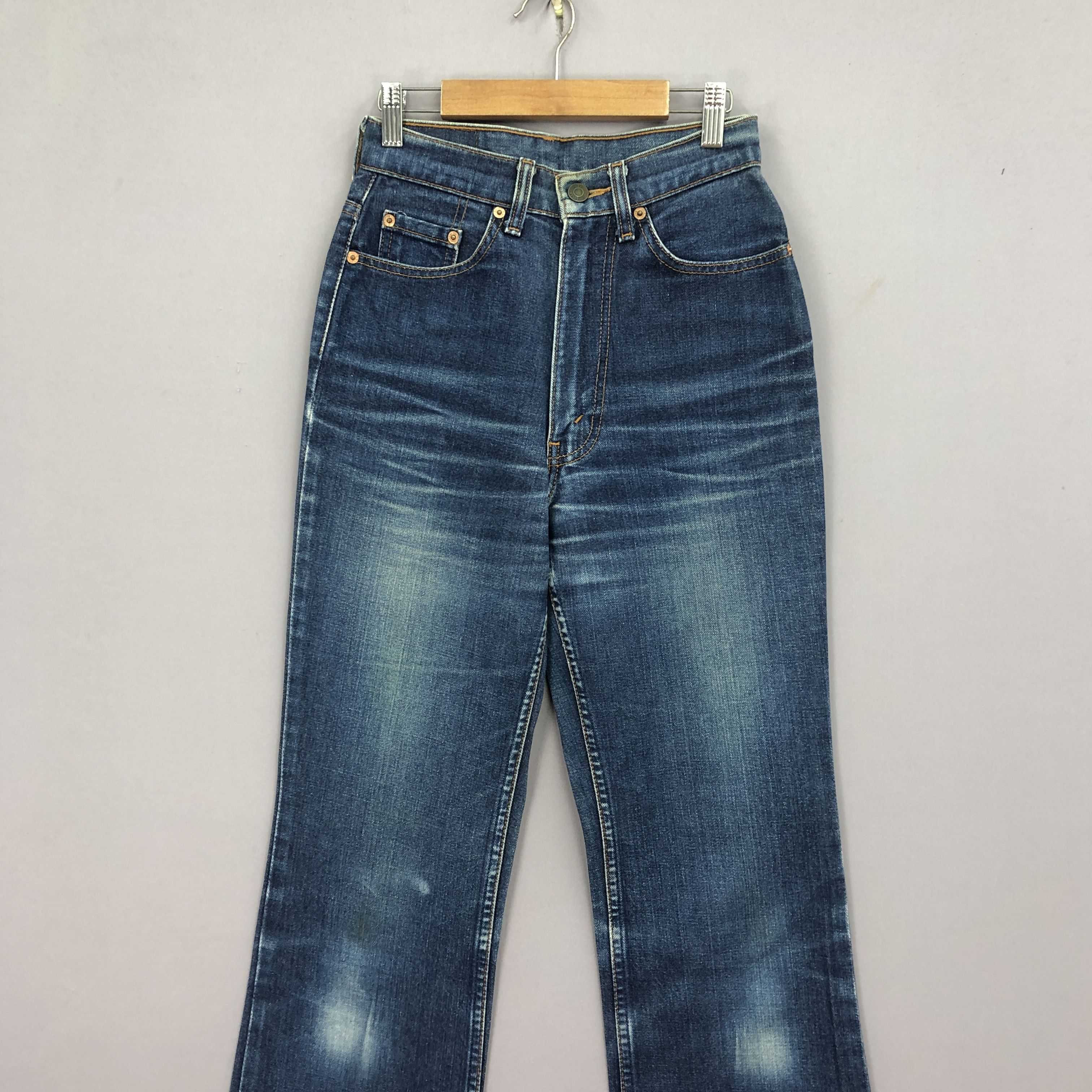 Levi's Vintage Levis 517 Flare Jeans Levi's Wide Leg Bootcut Denim Size 24" / US 00 / IT 34 - 3 Thumbnail