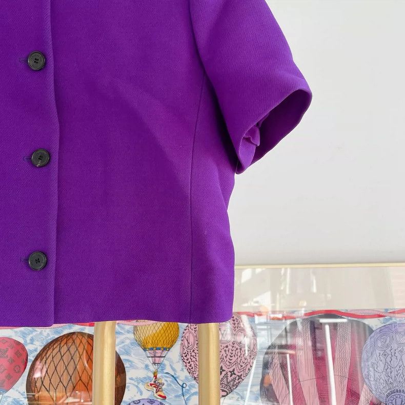 Dior Dior Purple casual jacket Size XS / US 0-2 / IT 36-38 - 4 Thumbnail