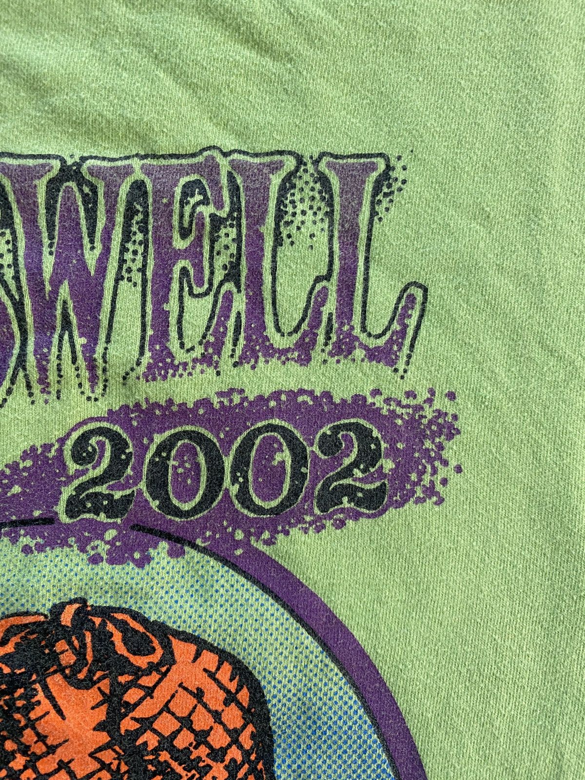 Vintage Vintage 2002 Y2K Roswell UFO Festival Alien Green Tee Size US L / EU 52-54 / 3 - 4 Thumbnail