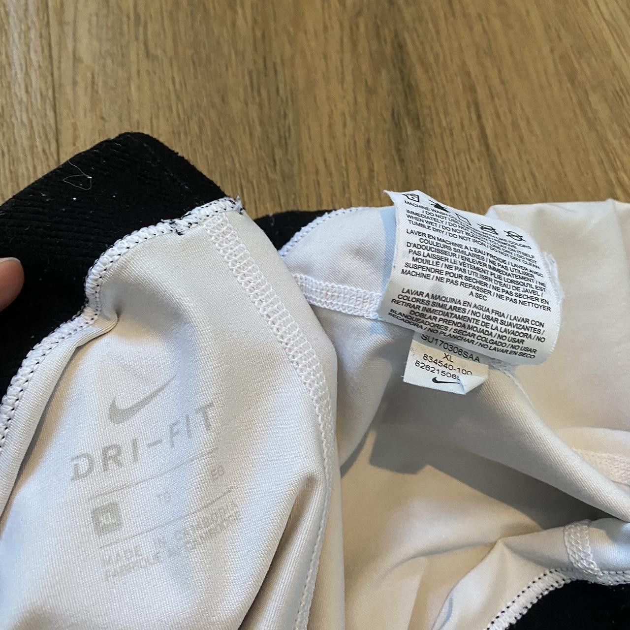 Nike Nike Pro white shorts #sportswear Running Size US XL / EU 56 / 4 - 4 Thumbnail