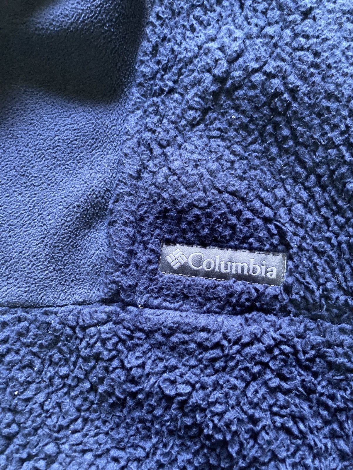 Columbia Columbia Winter Pass Retro Full Zip Fleece Dark Blue Jacket Size US L / EU 52-54 / 3 - 3 Thumbnail