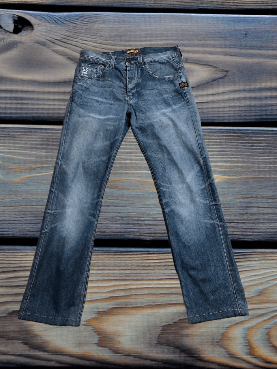 G-Star Denim Pants G-Star Raw ATTACC STRAIGHT Distressed jeans Size US 30 / EU 46 - 1 Thumbnail