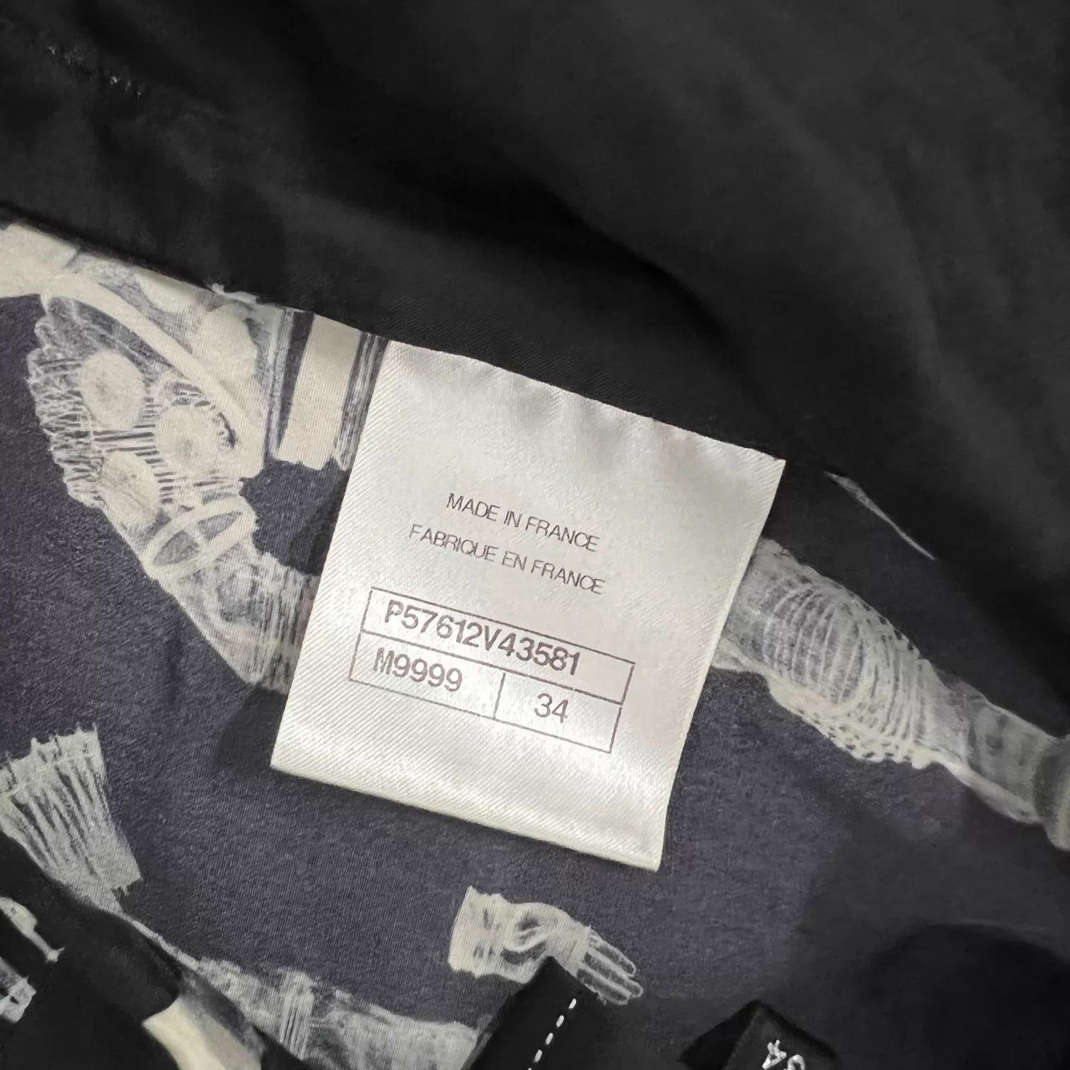 Chanel Chanel Runway Robot Print Wide-leg Pants 34 99 New Size 25" / US 0 / IT 36 - 7 Thumbnail