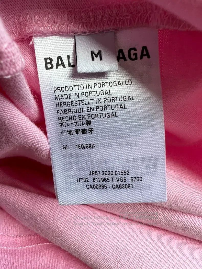 Balenciaga Balenciaga Front and Back Logo Short Sleeve M Size US M / EU 48-50 / 2 - 4 Thumbnail