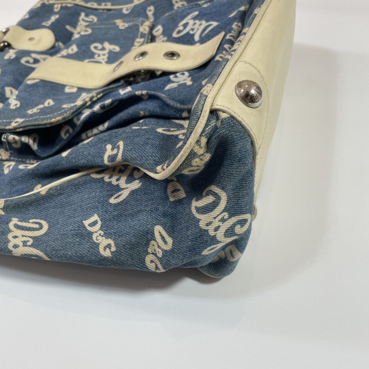 Dolce & Gabbana D&G Tote Bag Denim Size ONE SIZE - 12 Thumbnail