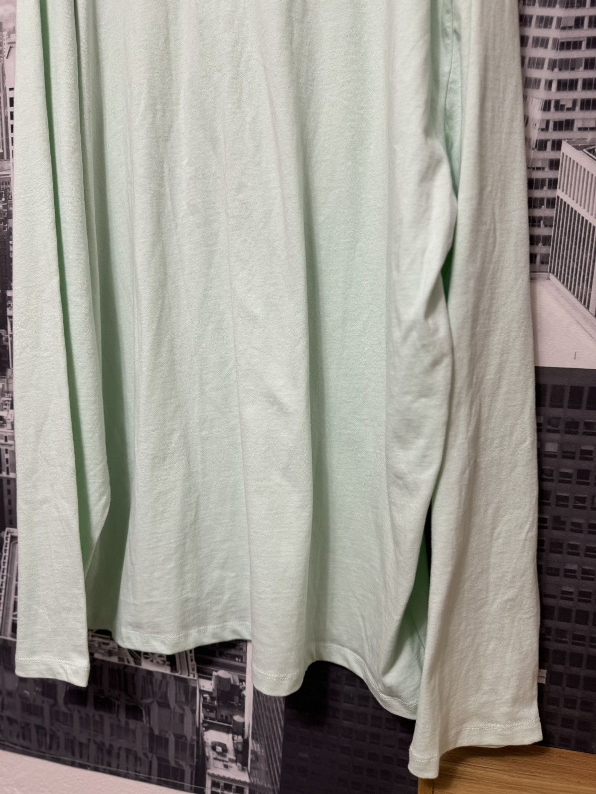 Fear of God OG Fear of God Essentials Boxy Long Sleeve Mint SZ X-Large🔥 Size US XL / EU 56 / 4 - 8 Thumbnail