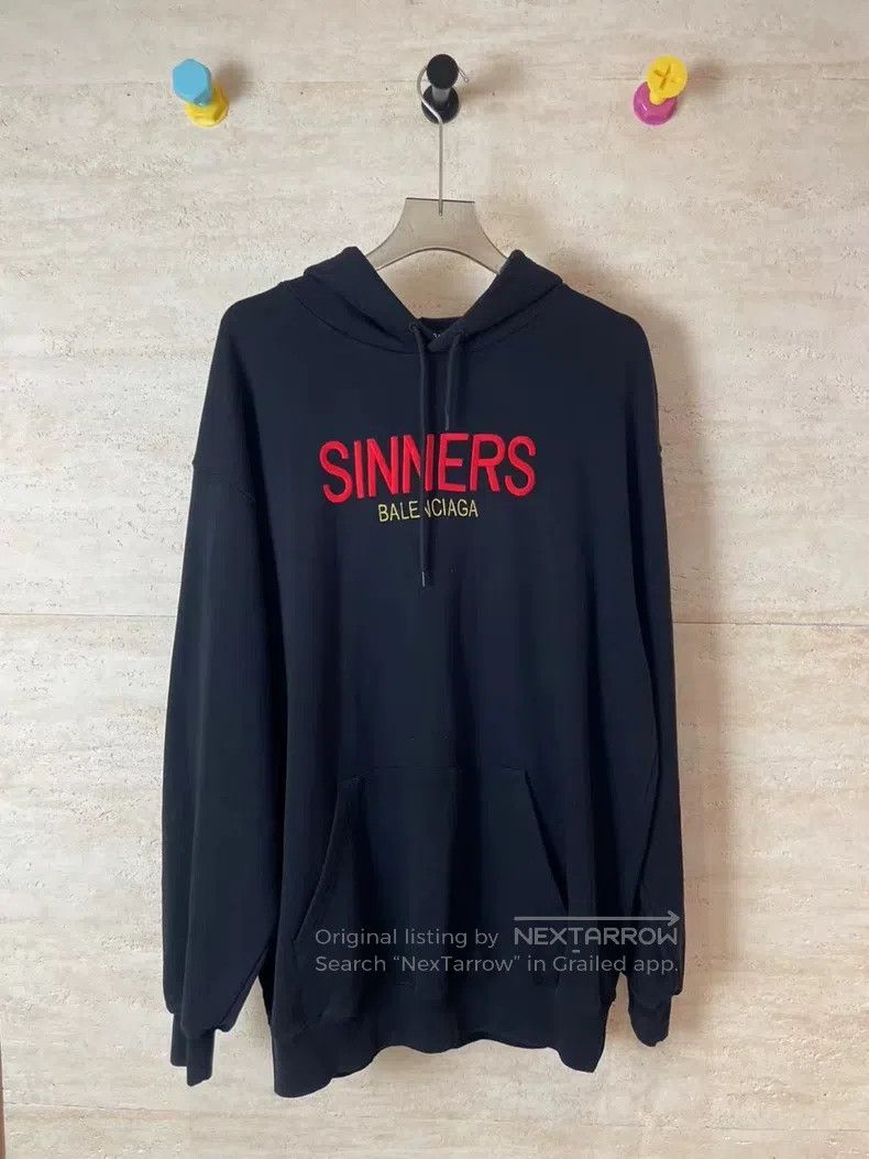 Balenciaga Balenciaga Criminal Hoodie Size US M / EU 48-50 / 2 - 1 Thumbnail