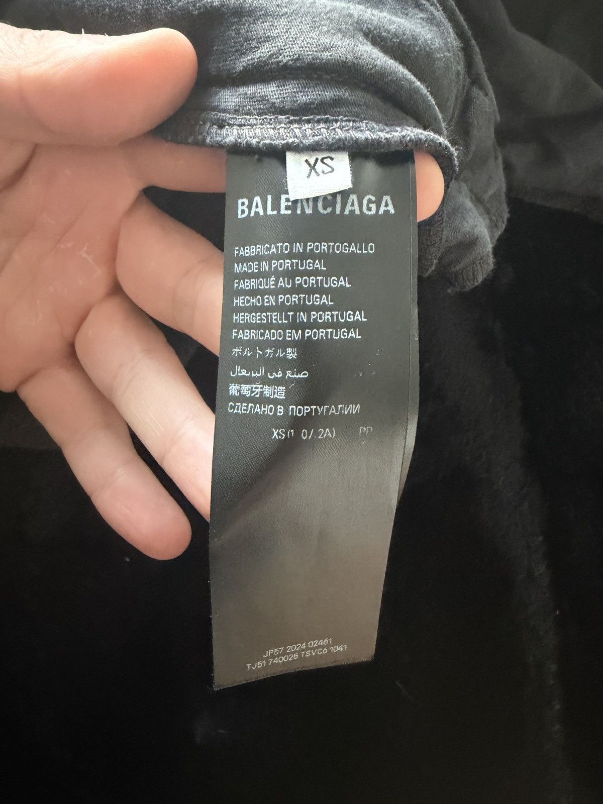 Balenciaga Balenciaga embroidered logo Size US 30 / EU 46 - 5 Thumbnail